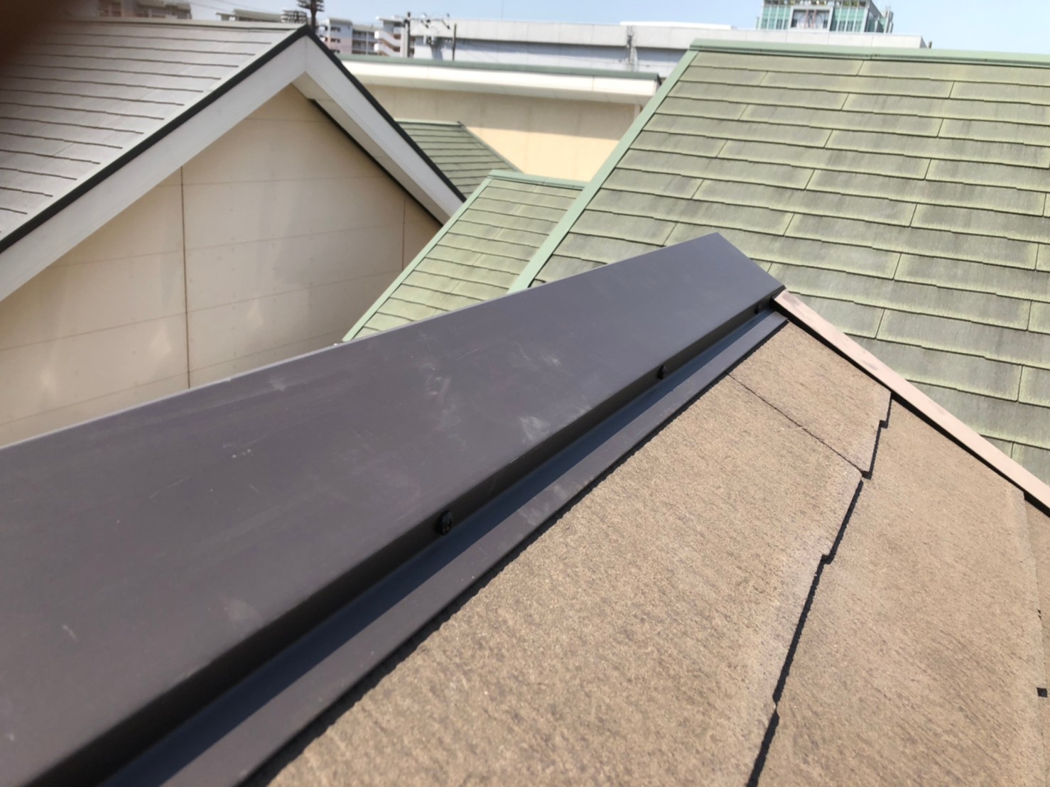 棟板金交換工事